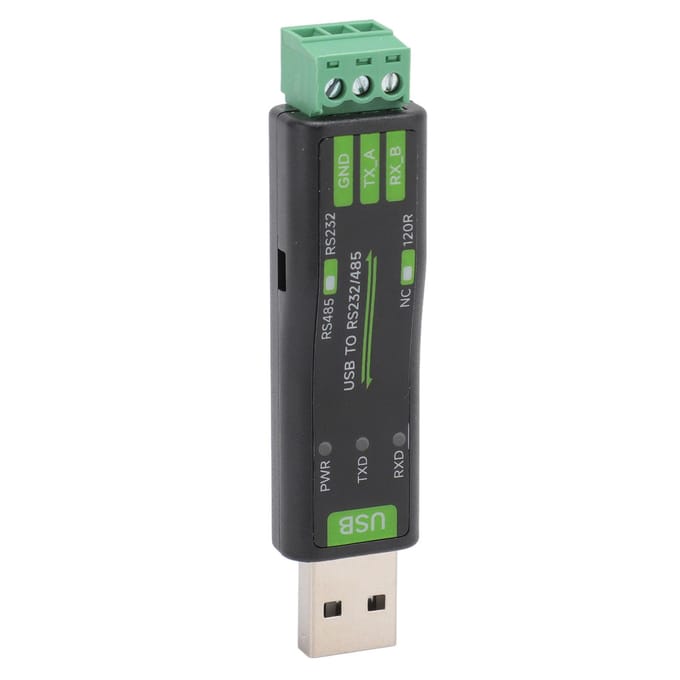 Convertisseur USB vers pour RS232 485 Professionnel USB vers Série pour RS232 485 Adaptateur pour OS X pour Linux pour Android pour black
