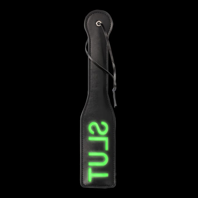 Glow in the Dark Paddle - Sluts
