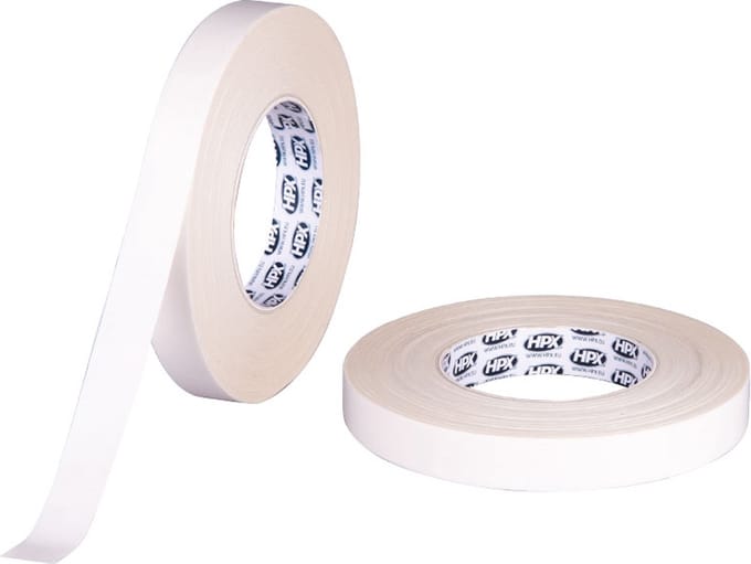 Dubbelzijdige tissue tape - wit 19mm x 50m