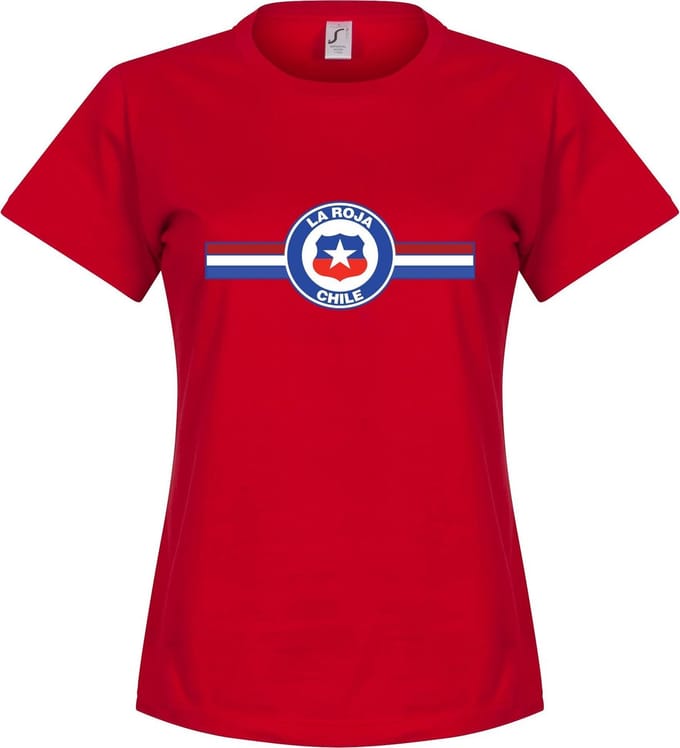 Chili Dames T-Shirt - Rood - S