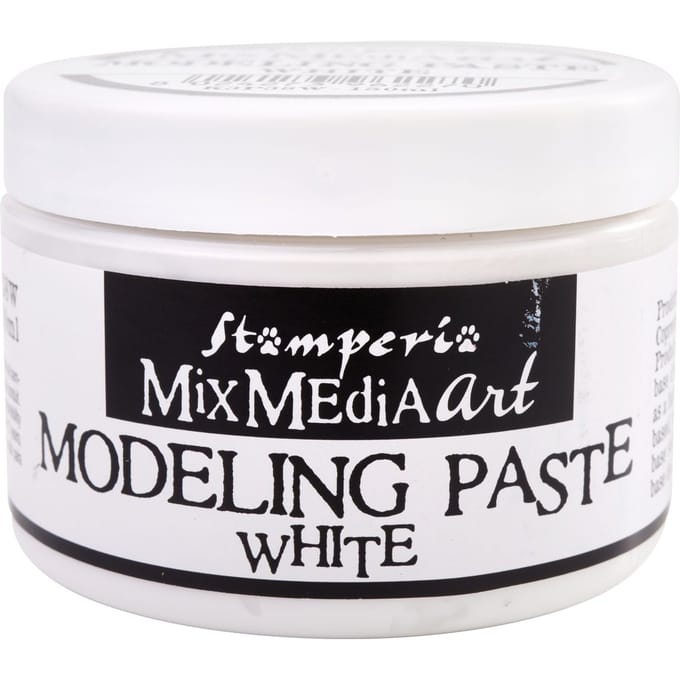 Stamperia "Modeling Paste", White