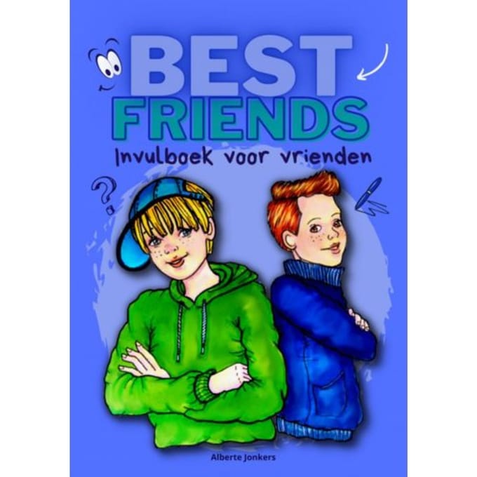 Best Friends Vriendenboek Voor Jongens - Alberte Jonkers