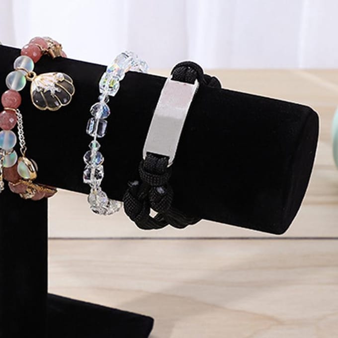 Sieraden Display Standaard Eenvoudig Modieus Armband Scrunchies Houder voor Thuis Juwelierswinkel Etalage white