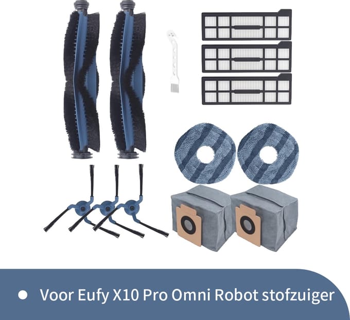 Onderdelen geschikt voor Eufy X10 Pro Omni van Replacements - 13-delig