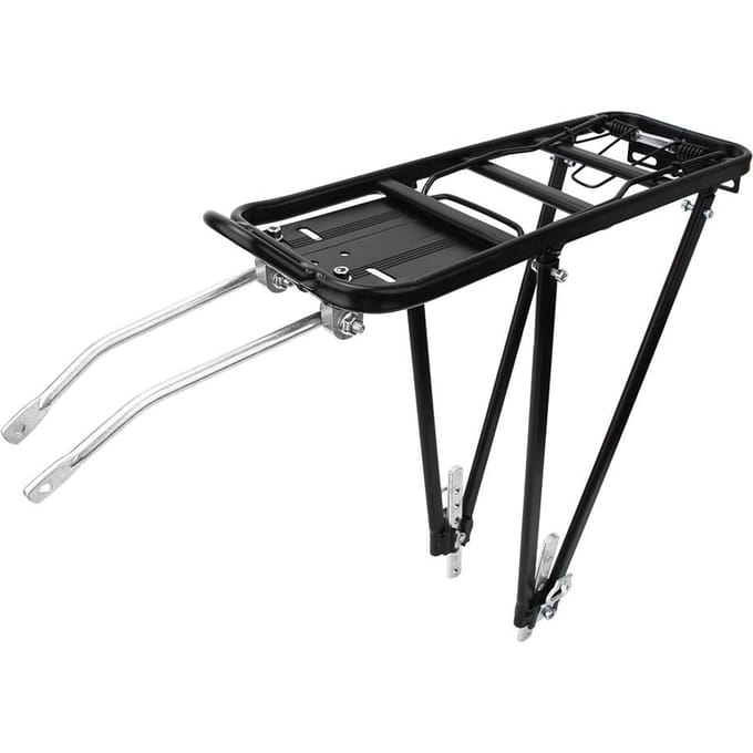 Porte-vélo arrière réglable en alliage d'aluminium pour support de frein à disque V black