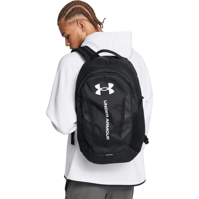 Under Armour Hustle 6.0 Rugzak 1384672-002 - Kleur Zwart - Maat OSFM