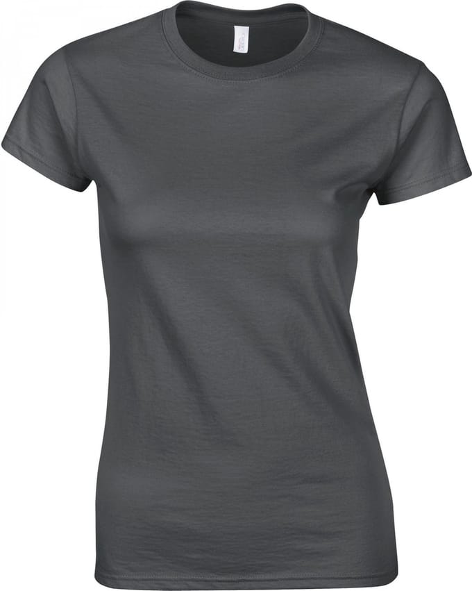 Gildan Softstyle® Fitted Ladies' T-shirt GI6400L - Charcoal - M