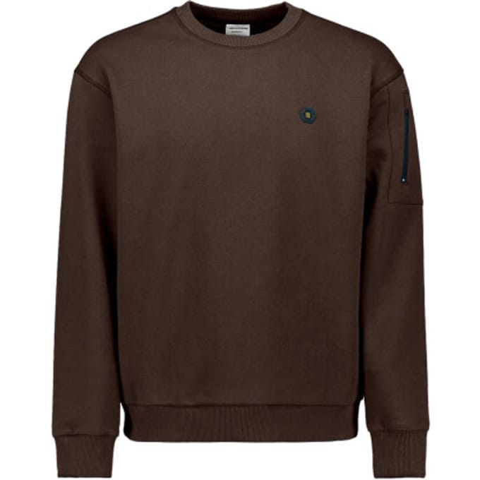 No Excess Heren sweater 33130857 042 dark brown