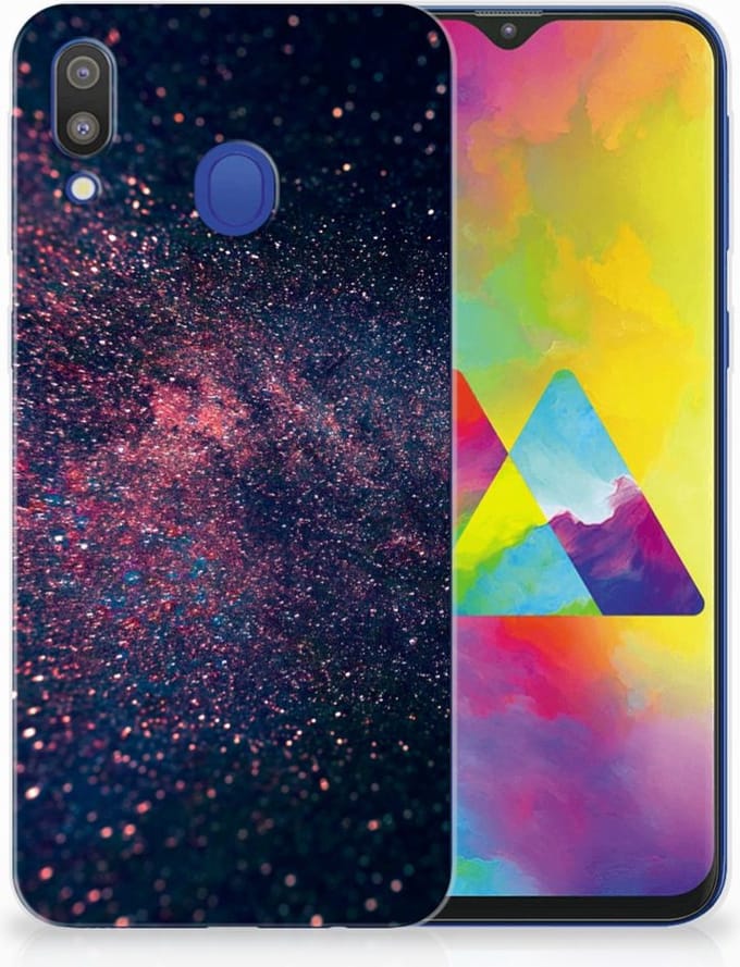 Samsung Galaxy M20 (Power) TPU Hoesje Stars