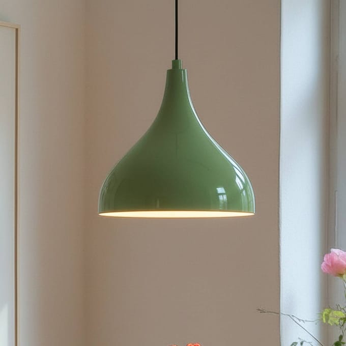ROYALTECH Hanglamp Adash, mintgroen, metaal, Ø 26 cm, E27