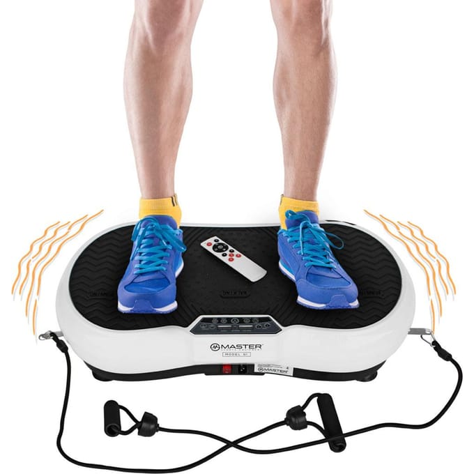 Plateforme vibrante de massage Master G1 Blanc