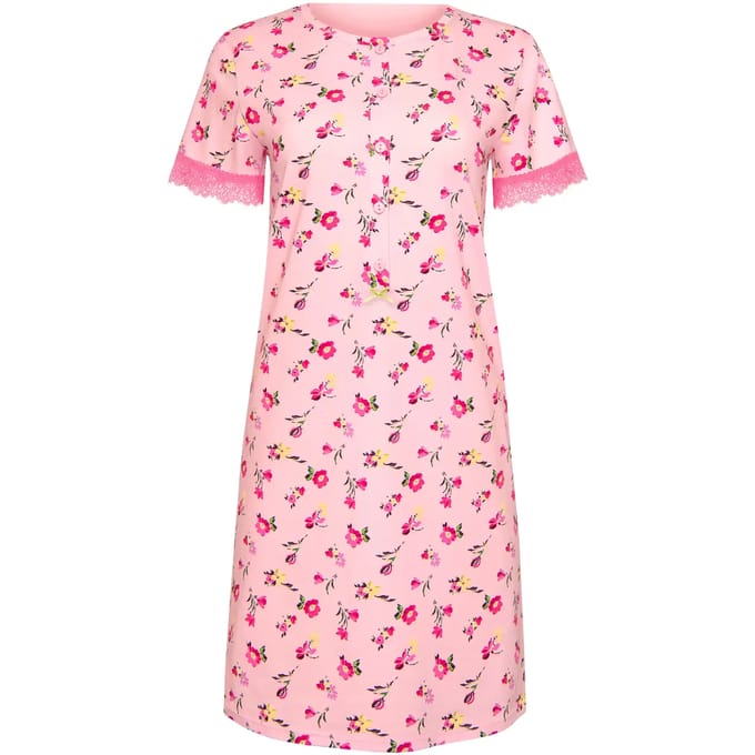 Korte Jurk Lisca Nachthemd met slipe mouwen BLOOMY Cheek