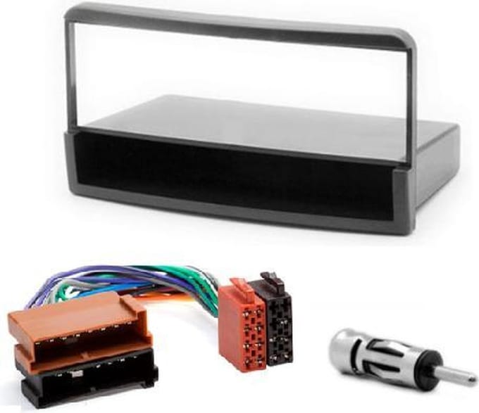 1-DIN installatie kit - inbouwpaneel - Geschikt voor Ford Fiesta, Focus, Galaxy, Mondeo, Transit