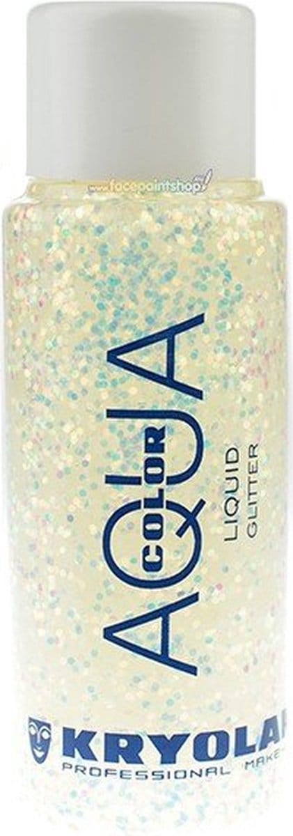 Kryolan Liquid Aquacolor Glitter Pearl Lilac