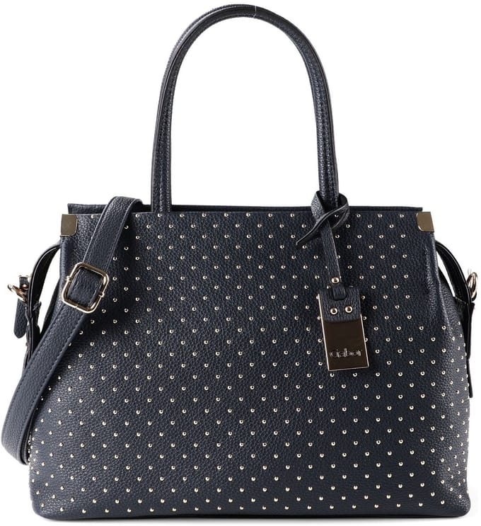 Gabor schoudertas Gela Premium Zip Shopper Dark Blue donkerblauw