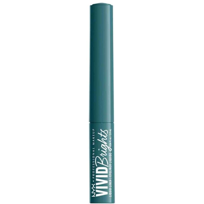 Nyx Professional Makeup - Vivid Brights Liquid Liner - Blue Liquid Eye Liner - Cyan Simp