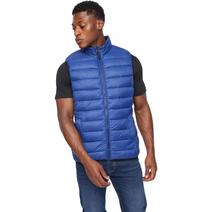 Crosshatch Heren Gattering Gilet (Koningsblauw)