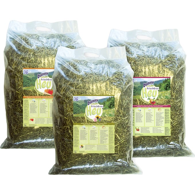 3 x 2 kg Bunny Versgrashooi Special Edition - Zomerpakket