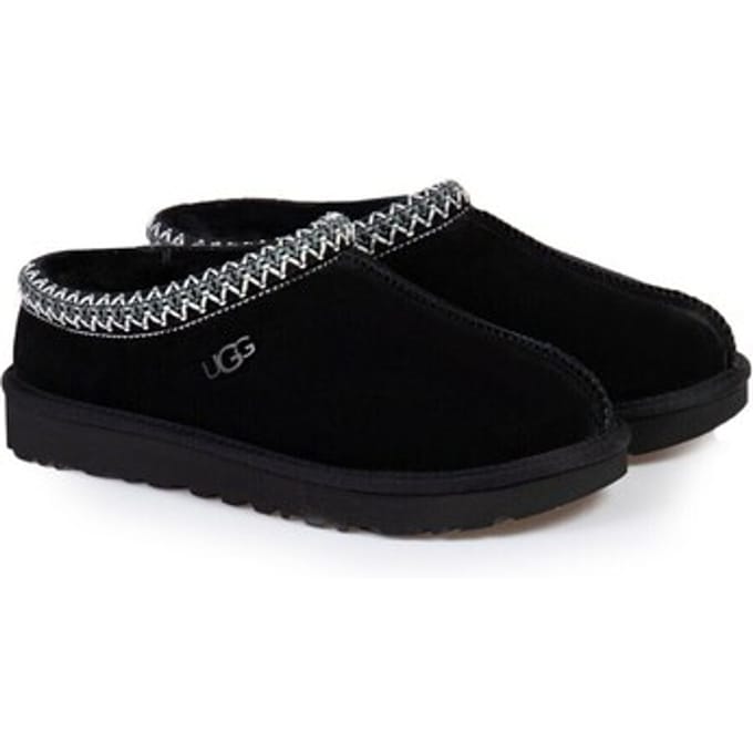 UGG W Tasman Dames Sloffen - Zwart - Maat 36