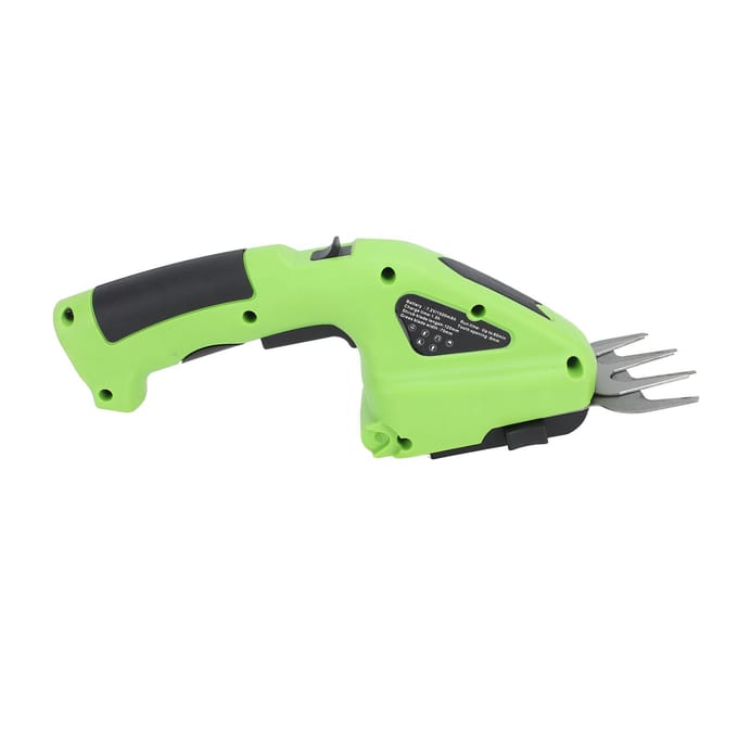 Elektrische grasschaar en heggenschaar, 2000 mAh oplaadbare lithium-ionbatterij, grasschaar en heg