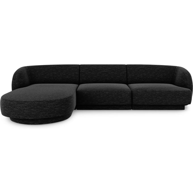 3.5-zitshoekbank Miley links chenille | Micadoni Limited Edition