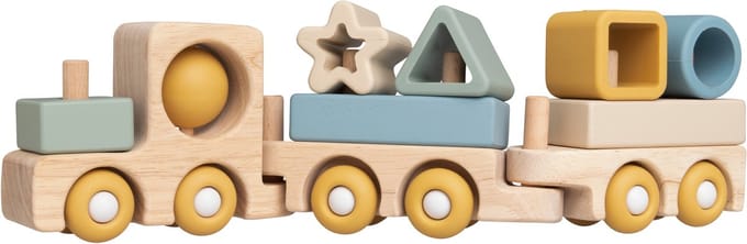 Baby's Only Houten speelgoedtrein - Swirl