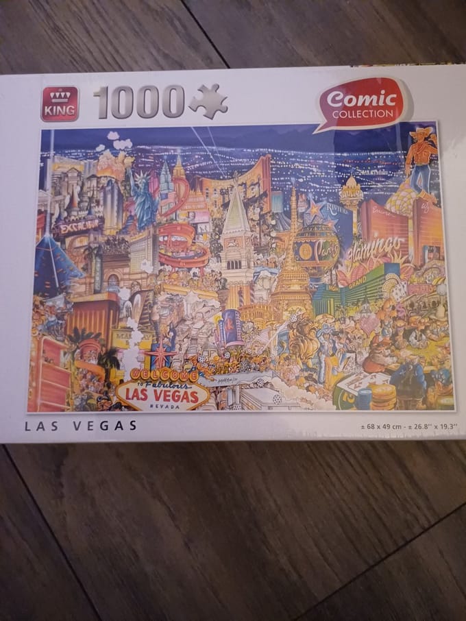 King puzzel 1000 stuksjes las vegas