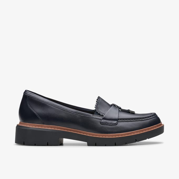 Westlynn Bella Navy Leather Schoenen
