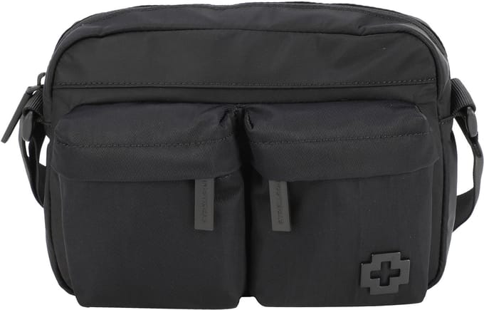 strellson Schoudertas Wood Street Odd Shoulderbag Black Zwart