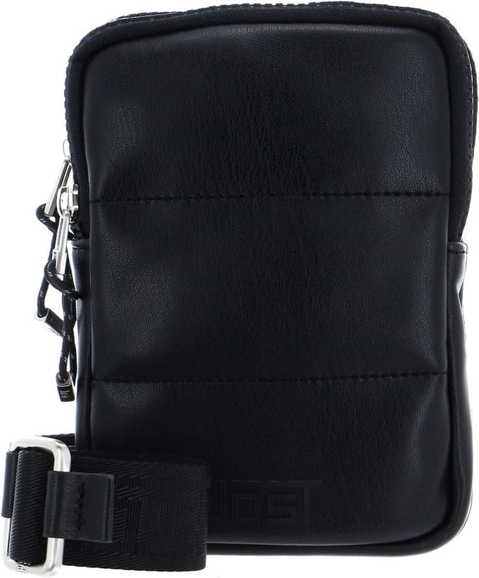 JOST Schoudertas Kaarina Pouch Black Zwart