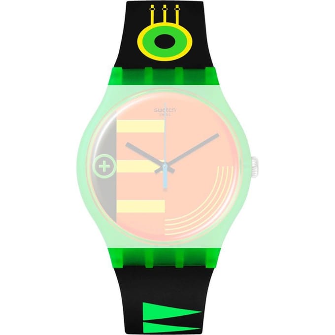 Swatch ASO29G106 Swatch Neon Rider band