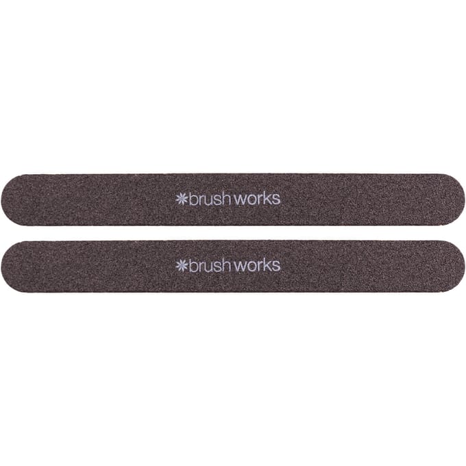 brushworks Professional Emery Boards (Set of 2)