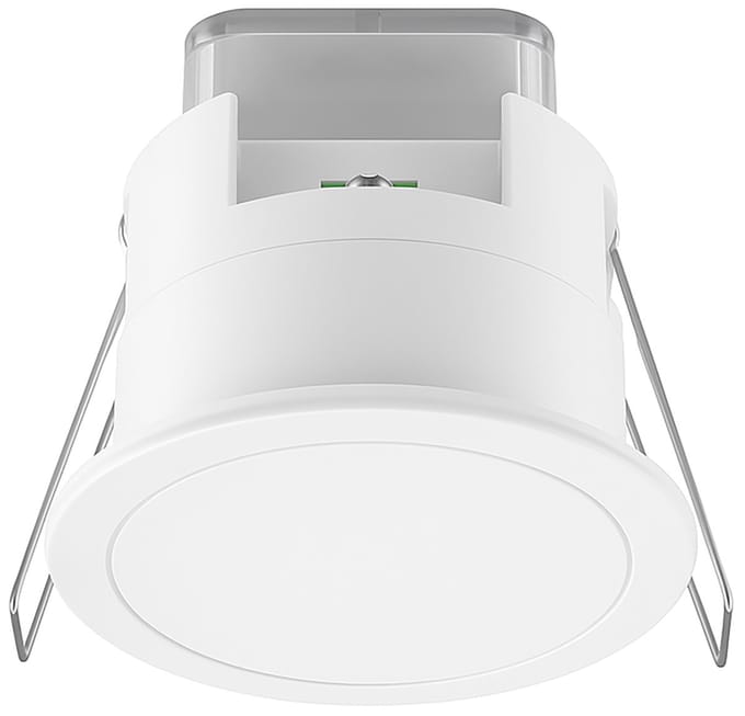 Inbouw Microwave Bewegingssensor IP54 - Exotro Sense - Ø76mm - 360° Detectie - 8m Bereik - 1200W