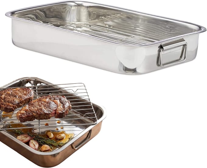 CRLYN® Braadslede - Ovenschotel - Braadslee - Zilver