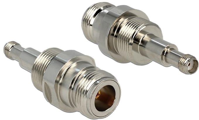 N (v) - SMA (v) inbouw adapter - 50 Ohm