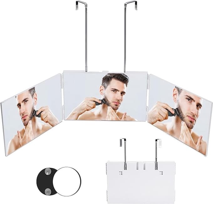 Self Cut Spiegel - 360 Spiegel - Zelf Knip Spiegel - Self Hair Cutting - 3 delig