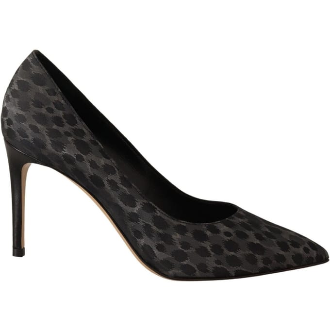 Leopardprint Hakken Pumps Met Puntige Neus