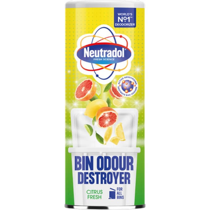 Neutradol Citrus Fresh Bin Odour Destroyer Freshener - 350 g