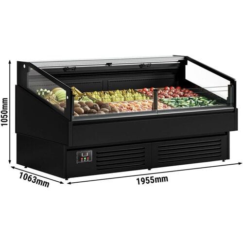 GGM Gastro Kühlinsel - 1955mm - 255 Liter - Glasfront