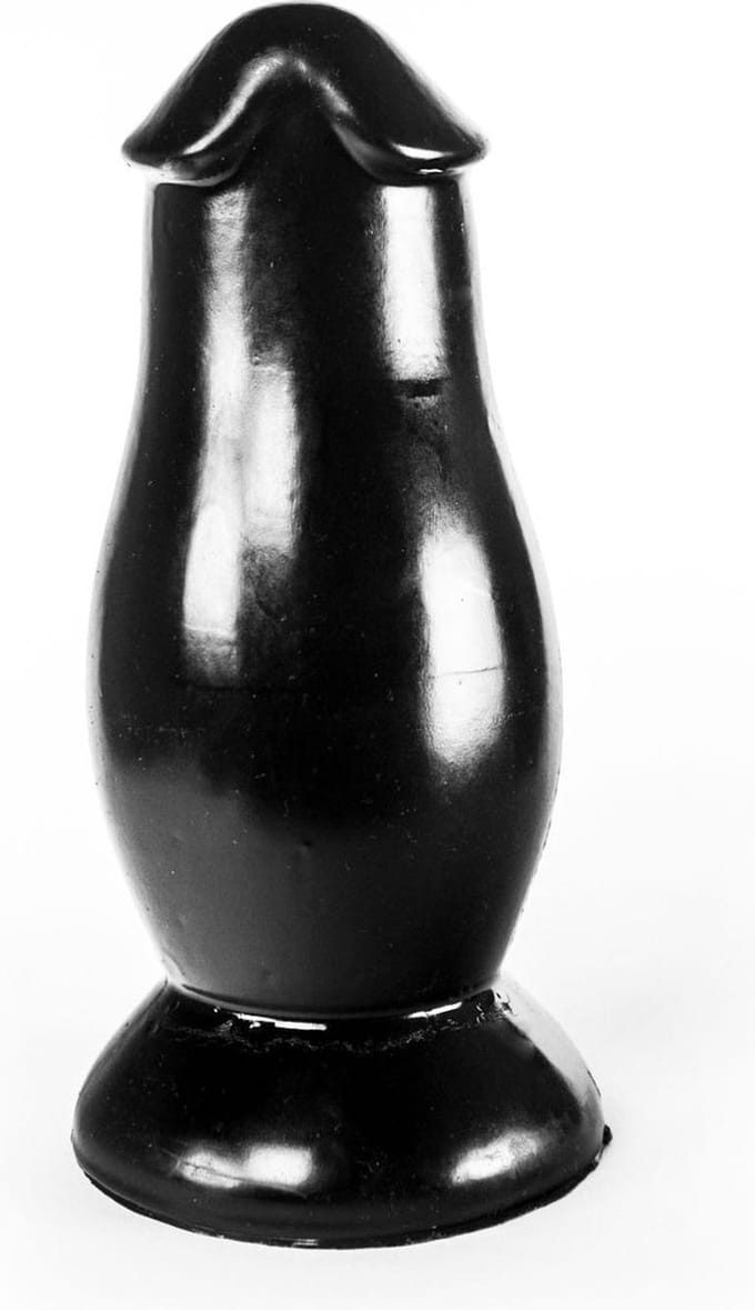 Dinoo Buttplug Gypos 19,5 x 8,8 cm - zwart