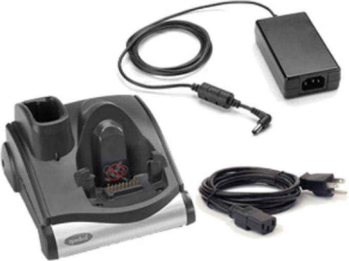 Zebra 1-Slot Serial/USB Cradle Zwart