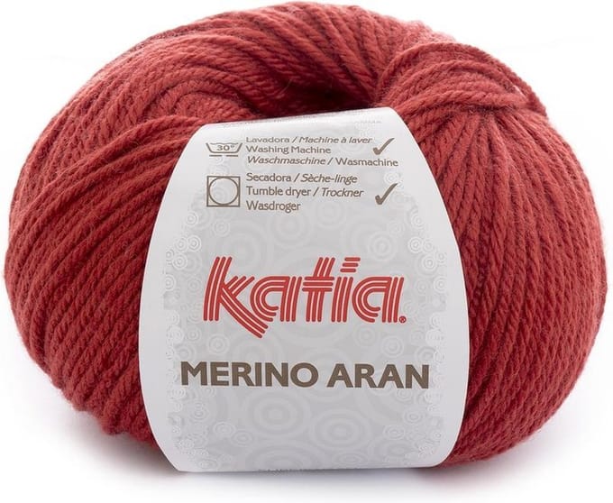 Katia Merino Aran - 21 roestrood - Merinogaren