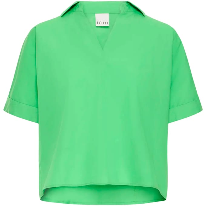 Ichi IHIMANA SH Dames Blouse - Greenbriar