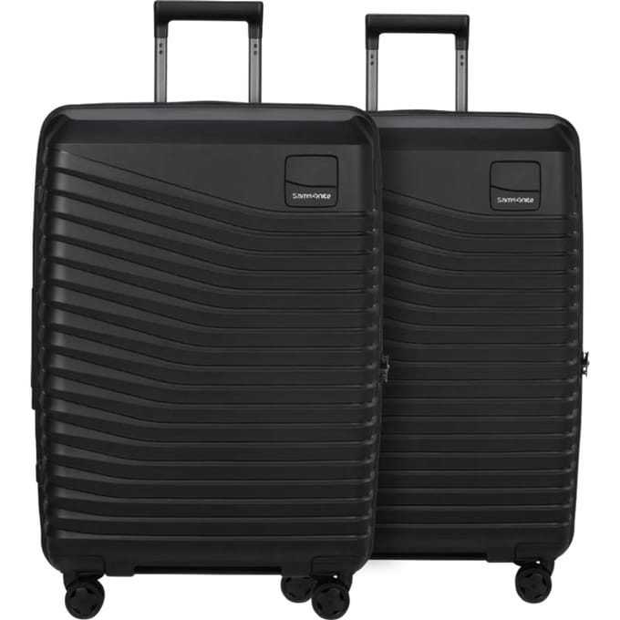 Samsonite Intuo Expandable Spinner 69cm Duo Pack Black