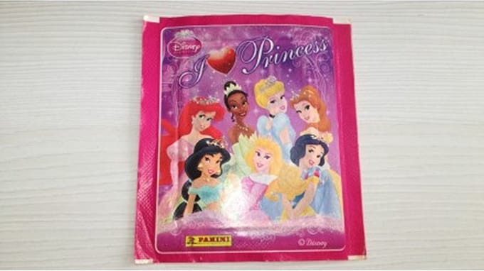 ALBUM STICKERS PRINCESS PANINI