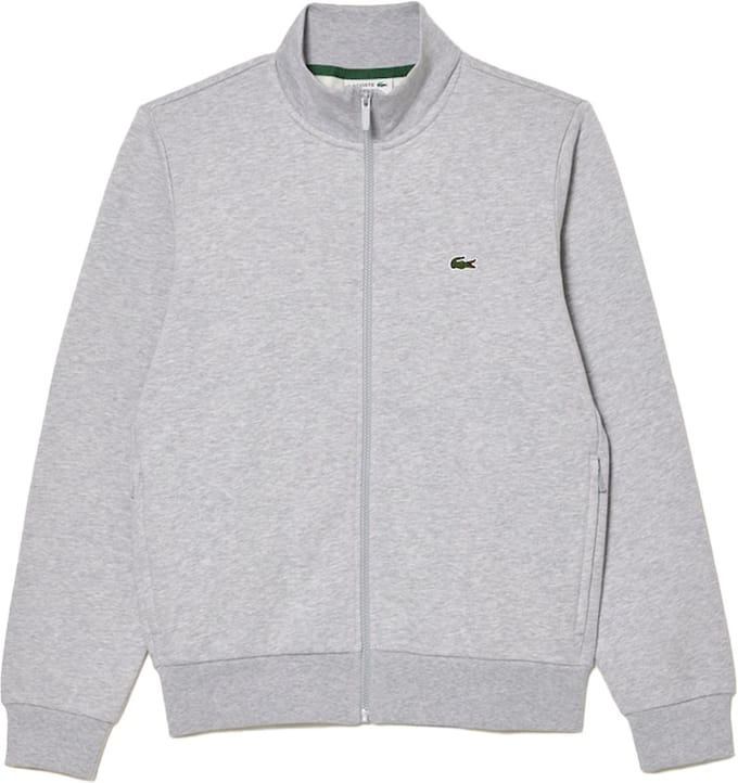Lacoste heren sweatvest - lichtgrijs melange