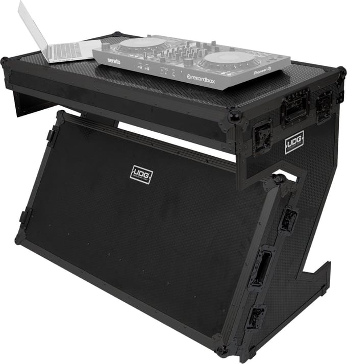 UDG Ultimate Flight Case Portable Z-Style DJ Table U91072BL - DJ-tafel