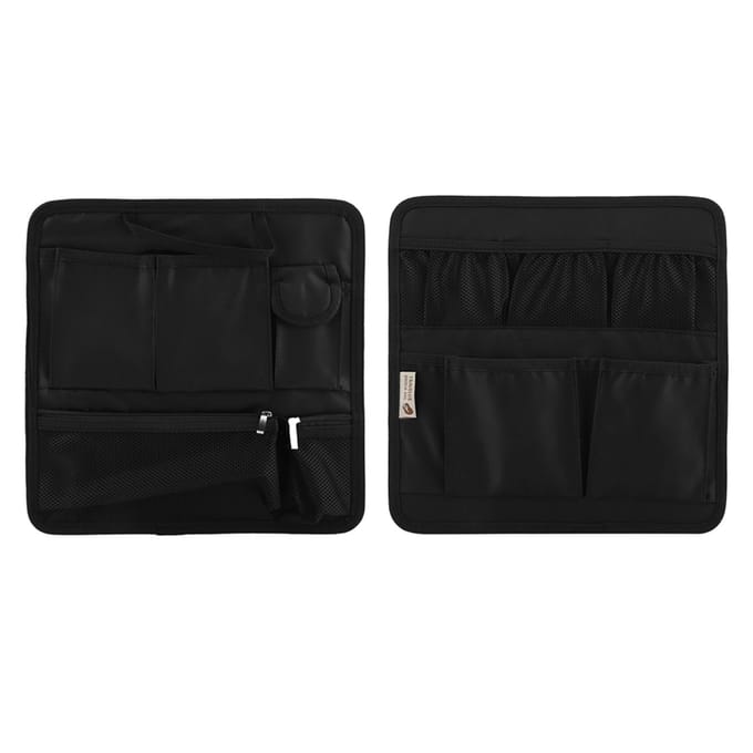 Sac de Rangement de Finition Multi-articles Insert de Sac à Dos Portable Voyage Épaule Organisateur Sac B black