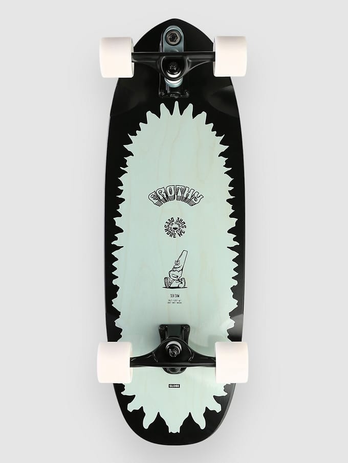 Globe Frothy 30" Surfskate patroon