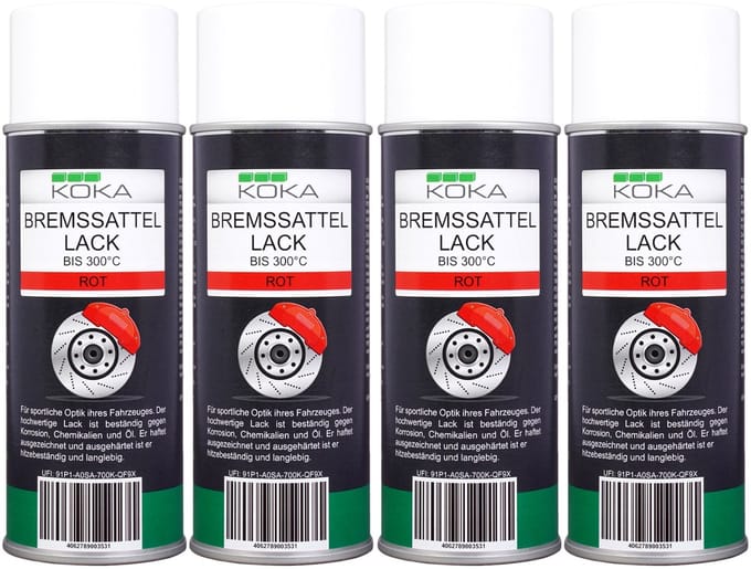 4x remklauwlakspray rood
